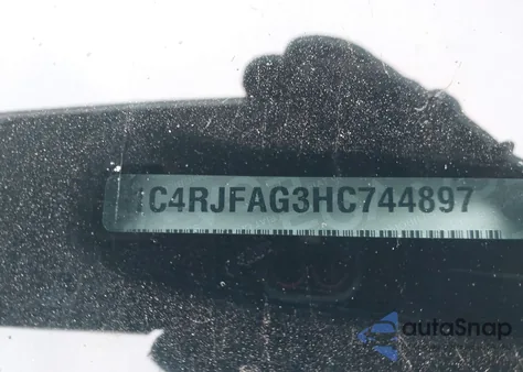 2017 Jeep Grand Cherokee Altitude 4X4 из США, поврежденный, VIN 1C4RJFAG3HC744897